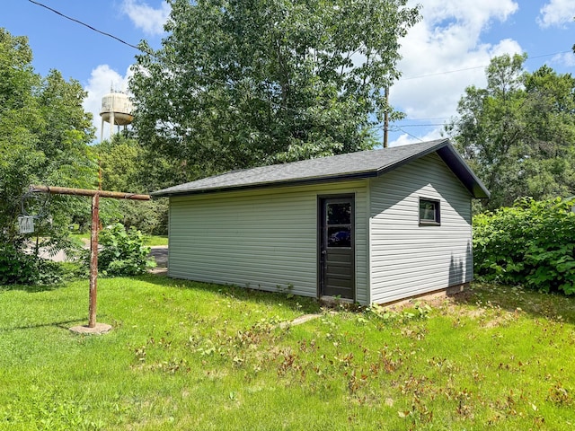422 Park Ave, Sandstone, MN 55072 - view of outdoor structure