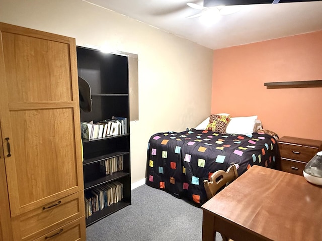 19421 708th Ave, Dassel, MN 55325 - carpeted bedroom featuring ceiling fan