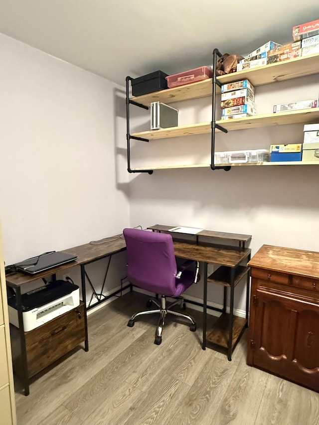 19421 708th Ave, Dassel, MN 55325 - home office featuring light wood-style flooring