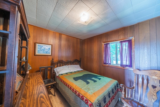 23546 Warbler Way Unit C7, Detroit Lakes, MN 56501 - bedroom featuring wooden walls