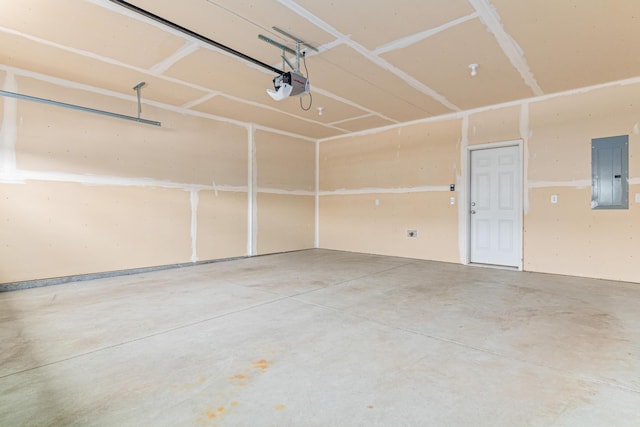 10070 32nd St NE, Saint Michael, MN 55376 - garage with electric panel and a garage door opener