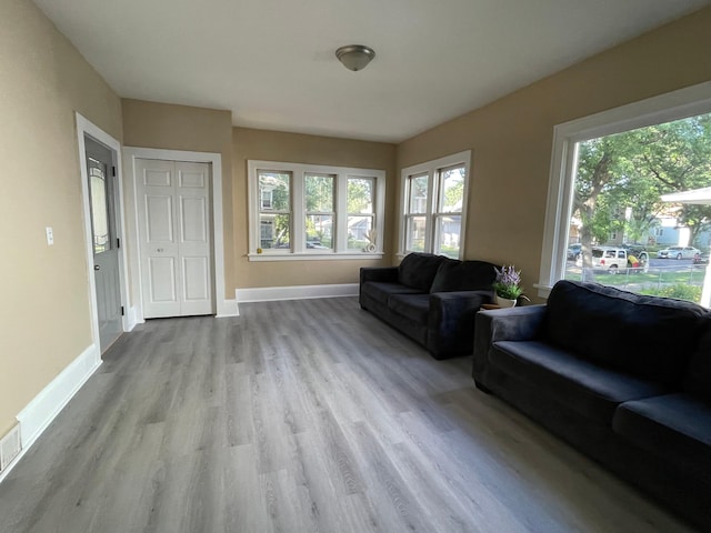 482 Edmund Ave, Saint Paul, MN 55103 - living area with wood finished floors and plenty of natural light