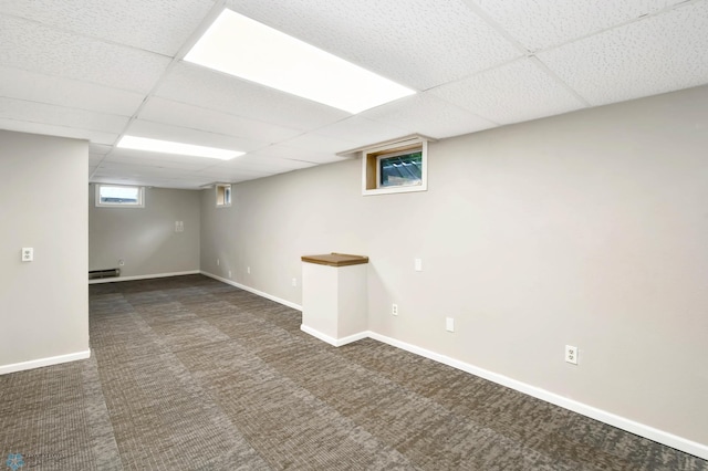 219 10th Ave E, Fargo, ND 58078 - basement with a drop ceiling and carpet
