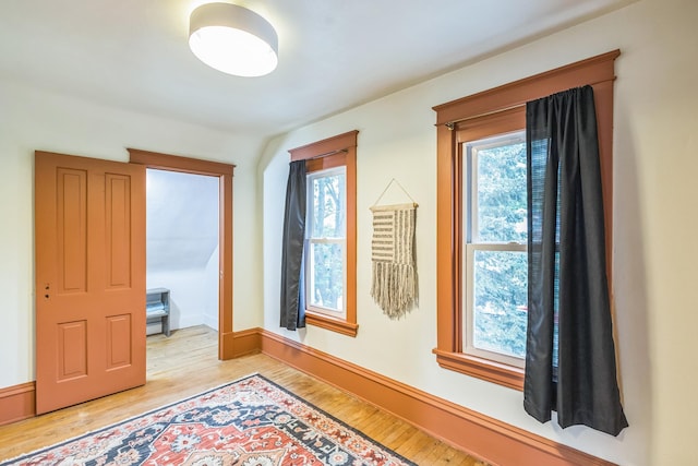 3331 34th Ave S, Minneapolis, MN 55406 - hallway with light wood-style flooring and baseboards