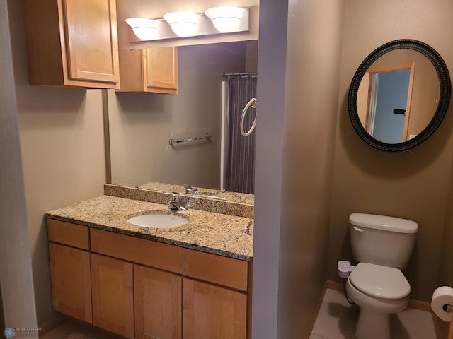 4394 46th Ave S Unit B, Fargo, ND 58104 - full bathroom with a shower with curtain, vanity, and tile patterned flooring