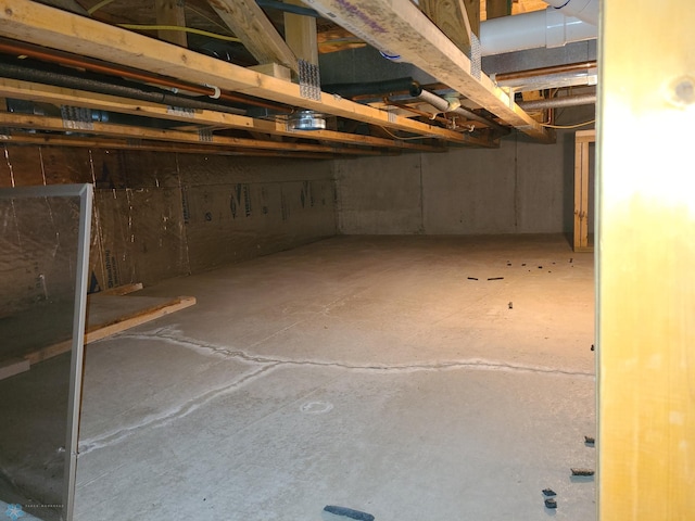 4394 46th Ave S Unit B, Fargo, ND 58104 - view of unfinished below grade area