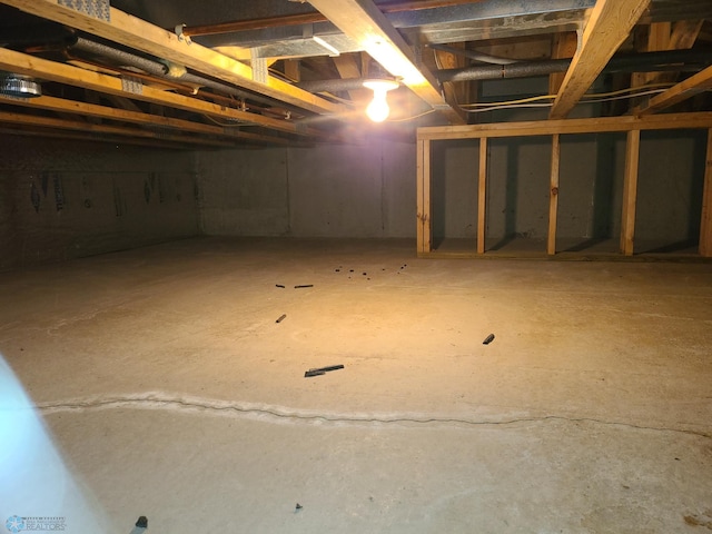4394 46th Ave S Unit B, Fargo, ND 58104 - view of unfinished basement