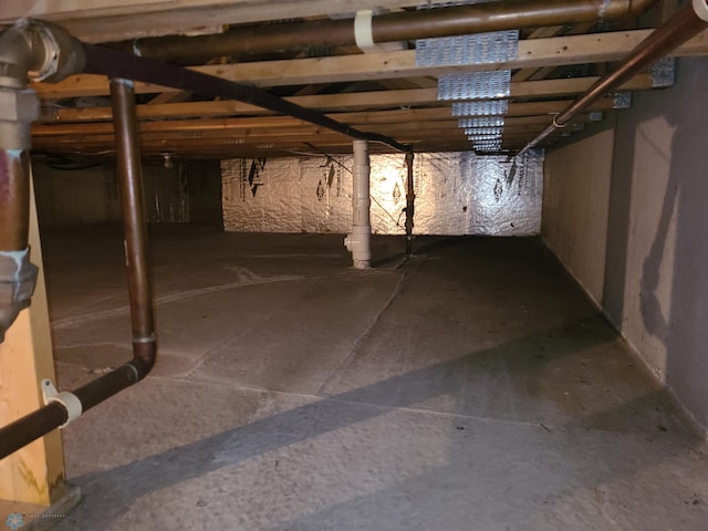 4394 46th Ave S Unit B, Fargo, ND 58104 - view of unfinished below grade area