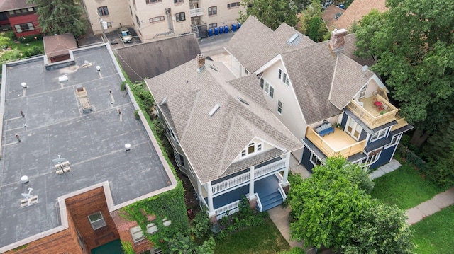 704-706 Holly Ave, Saint Paul, MN 55104 - drone / aerial view