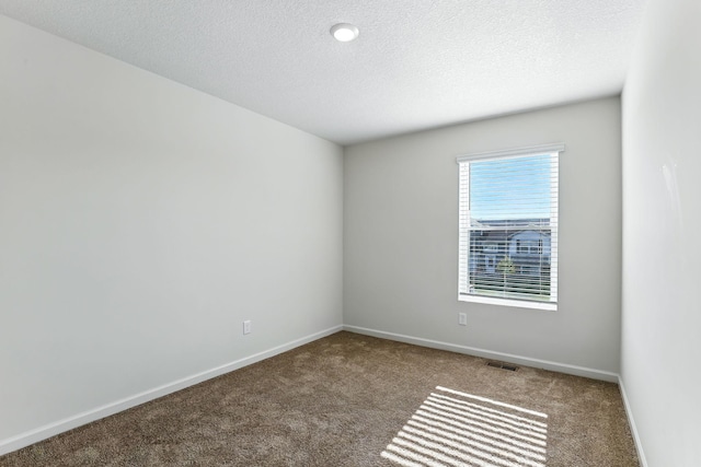 39685 Fallbrook Ave, North Branch, MN 55056 - carpeted spare room with baseboards and a textured ceiling