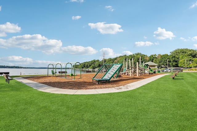 5912 Bartlett Blvd, Mound, MN 55364 - communal playground featuring a lawn