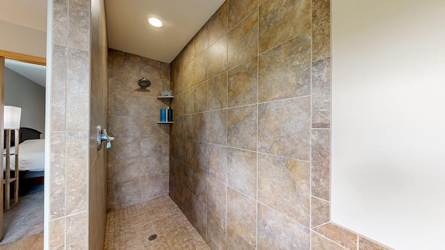 1404 8th St NW, Kasson, MN 55944 - bathroom featuring connected bathroom and tiled shower