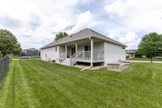 1404 8th St NW, Kasson, MN 55944 - back of house with a shingled roof