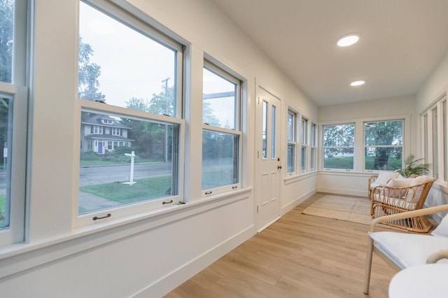 212 Diamond Lake Rd, Minneapolis, MN 55419 - sunroom / solarium with wood finished floors and recessed lighting
