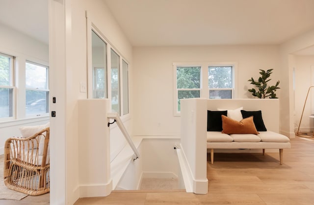 212 Diamond Lake Rd, Minneapolis, MN 55419 - stairway with wood finished floors and baseboards