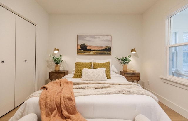 212 Diamond Lake Rd, Minneapolis, MN 55419 - bedroom with wood finished floors and a closet