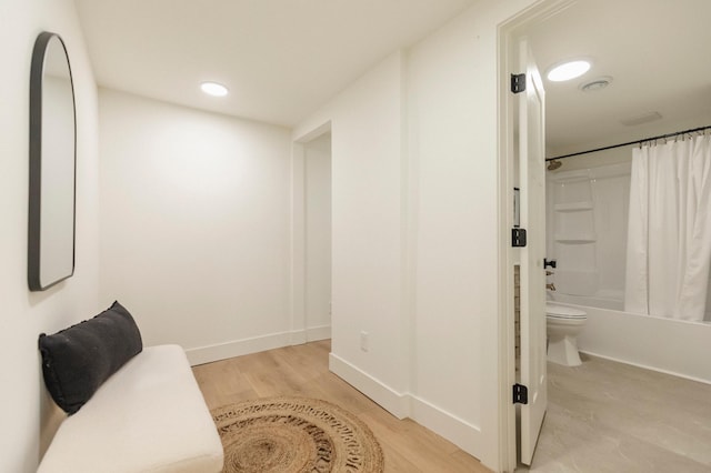 212 Diamond Lake Rd, Minneapolis, MN 55419 - hallway with light wood finished floors and baseboards