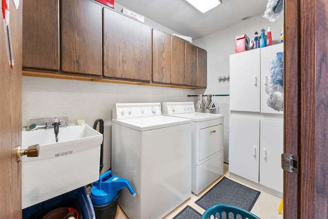 39665 8th Ave, North Branch, MN 55056 - laundry area featuring cabinet space and washer and clothes dryer