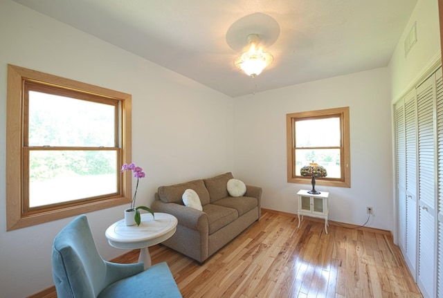 10199 330th St W, Northfield, MN 55057 - living room with light wood-style floors and baseboards