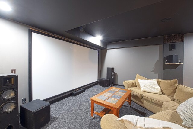 10199 330th St W, Northfield, MN 55057 - home theater room featuring carpet flooring