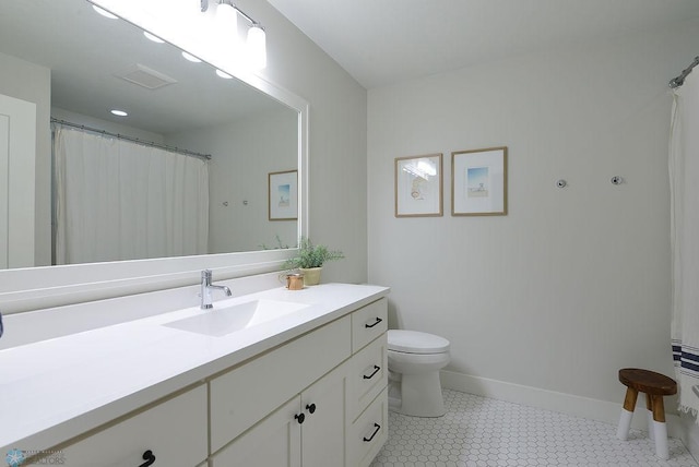 2630 2nd St E, Fargo, ND 58078 - bathroom featuring vanity and toilet