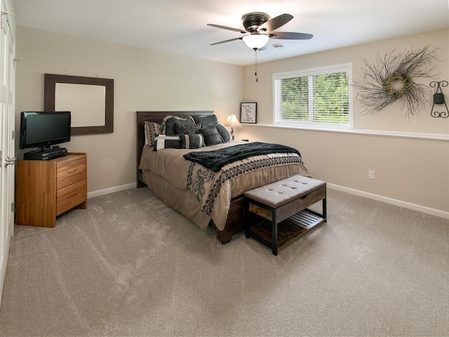 13324 Hillsboro Ave, Savage, MN 55378 - carpeted bedroom featuring baseboards and ceiling fan