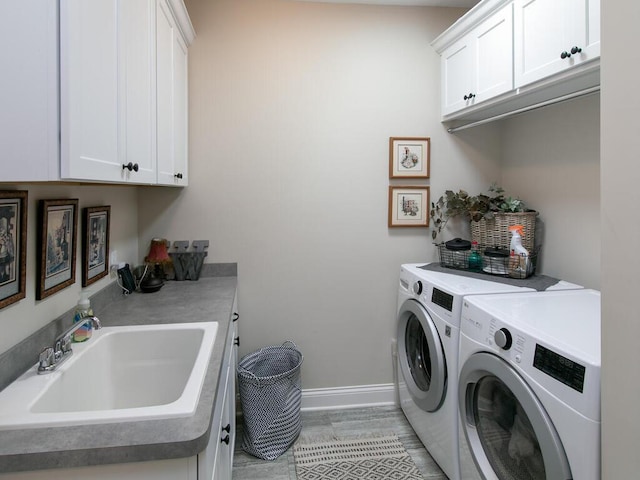 13324 Hillsboro Ave, Savage, MN 55378 - washroom with cabinet space and washing machine and dryer