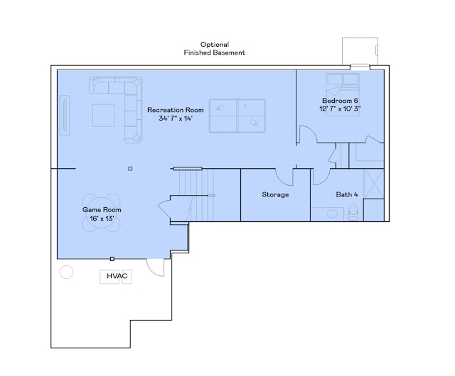 9863 49th St NE, Saint Michael, MN 55376 - view of floor plan / room layout