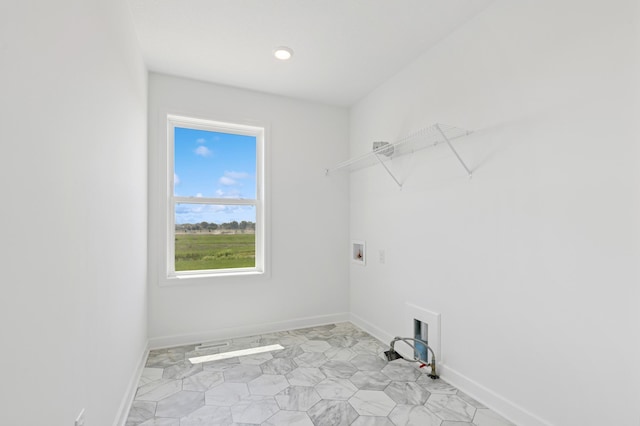 9863 49th St NE, Saint Michael, MN 55376 - laundry room with hookup for a washing machine and recessed lighting