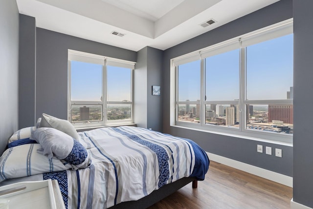 929 Portland Ave Unit 2510, Minneapolis, MN 55404 - bedroom with wood finished floors and baseboards