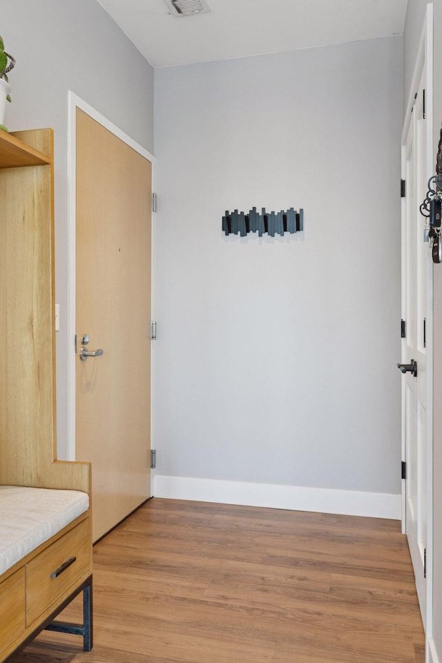 929 Portland Ave Unit 2510, Minneapolis, MN 55404 - unfurnished bedroom with light wood-type flooring and baseboards