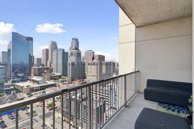 929 Portland Ave Unit 2510, Minneapolis, MN 55404 - balcony featuring a skyline view