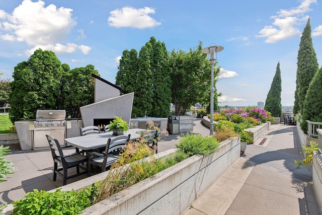 929 Portland Ave Unit 2510, Minneapolis, MN 55404 - view of patio / terrace with area for grilling and outdoor dining area