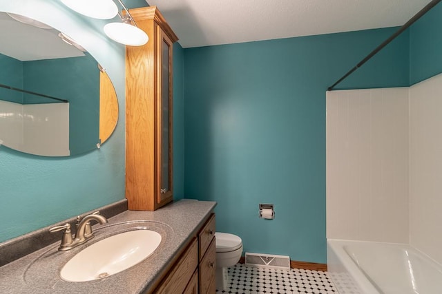 315 Pierce Ave, North Mankato, MN 56003 - full bath with vanity,  shower combination, and tile patterned flooring