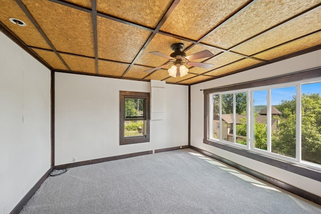 1818 1st St N, Stillwater, MN 55082 - carpeted spare room featuring healthy amount of natural light and ceiling fan