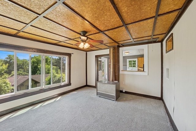 1818 1st St N, Stillwater, MN 55082 - carpeted spare room featuring healthy amount of natural light and ceiling fan