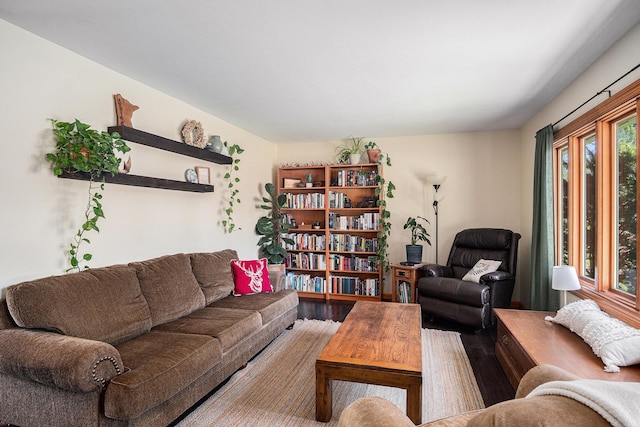 501 Central Ln, Luverne, MN 56156 - living area featuring wood finished floors