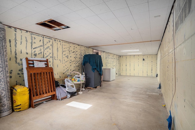 501 Central Ln, Luverne, MN 56156 - finished below grade area with fridge