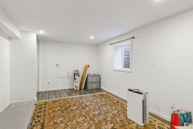 16059 Kettle River Blvd NE, Columbus, MN 55025 - basement featuring recessed lighting and wood finished floors