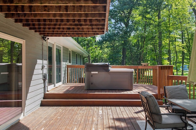 16059 Kettle River Blvd NE, Columbus, MN 55025 - view of wooden deck