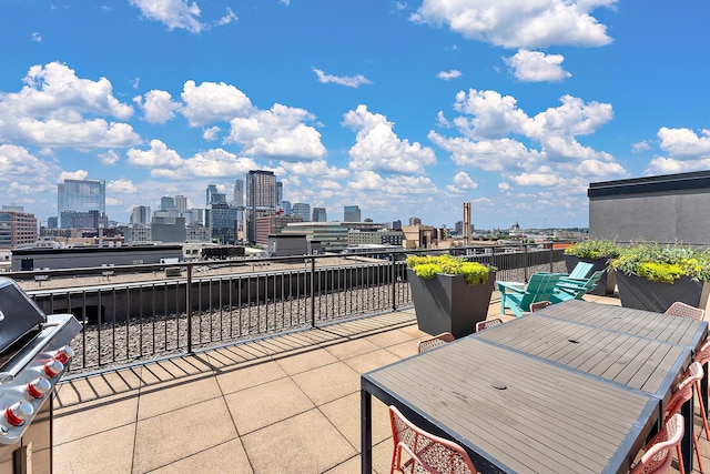 730 4th St Unit 601, Minneapolis, MN 55401 - patio / terrace with a view of skyline