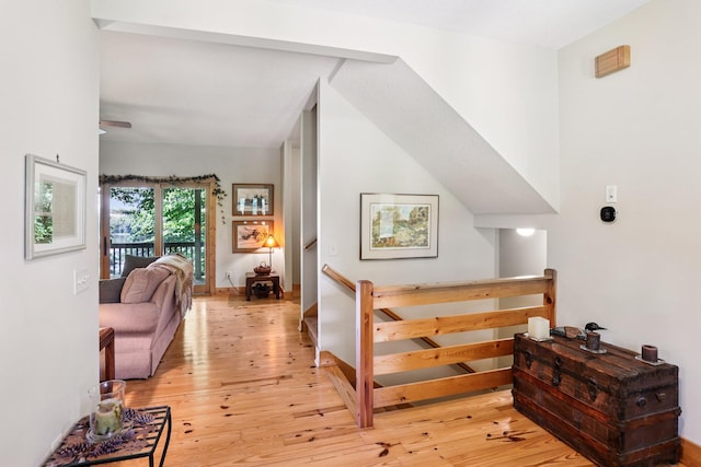 31338 Oasis Rd, Center City, MN 55012 - corridor featuring light wood-type flooring