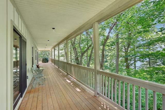 31338 Oasis Rd, Center City, MN 55012 - view of wooden deck