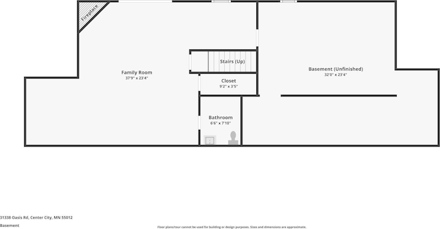 31338 Oasis Rd, Center City, MN 55012 - view of floor plan / room layout