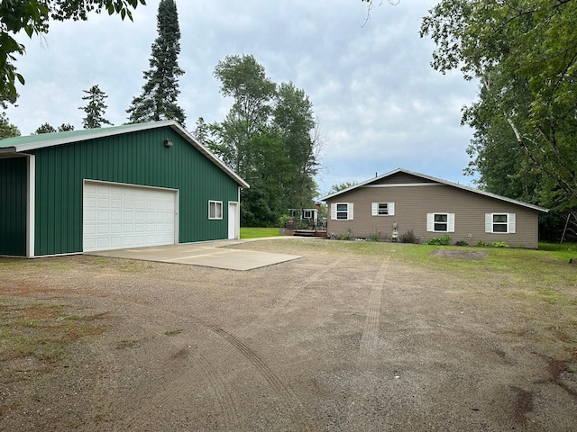 406 State 6 S, Remer, MN 56672 - view of detached garage