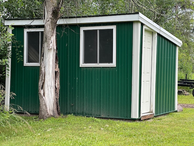 406 State 6 S, Remer, MN 56672 - view of shed