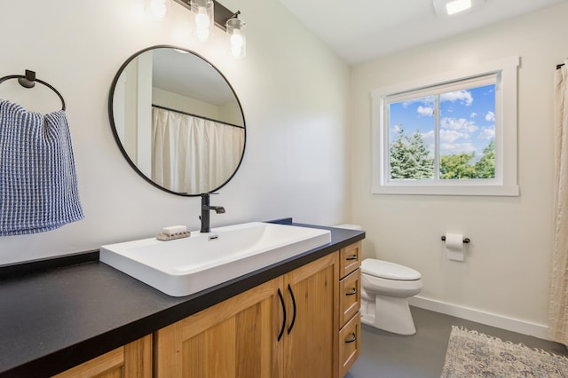 3205 Adair Ave NE, Buffalo, MN 55313 - bathroom with vanity and concrete flooring