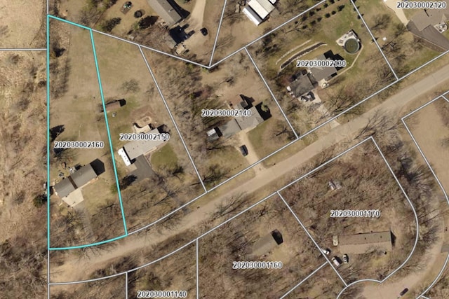 3205 Adair Ave NE, Buffalo, MN 55313 - aerial map of property and surrounding area with property parcel outlined