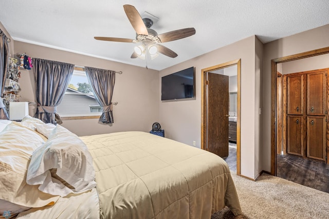 3402 Par St N, Fargo, ND 58102 - carpeted bedroom featuring ceiling fan