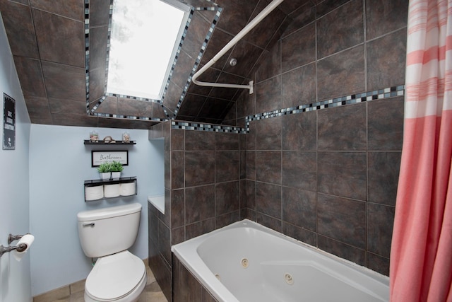 517 Elm St, Mankato, MN 56001 - bathroom featuring toilet and a combined bath / shower with jetted tub